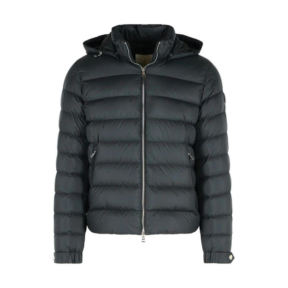 NEW, Moncler Men's Arneb Nylon Down Jacket in Black Size 2 #DC481